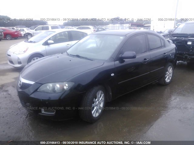 JM1BK32F271618446 - 2007 MAZDA 3 I BLACK photo 2