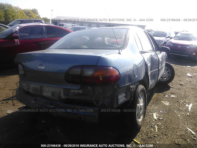 1G1ND52M4V6124275 - 1997 CHEVROLET MALIBU Light Blue photo 4