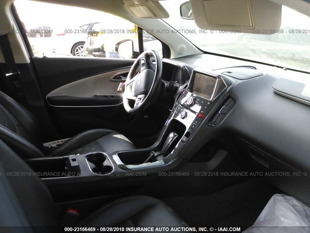 1G1RH6E44EU167050 - 2014 CHEVROLET VOLT SILVER photo 5