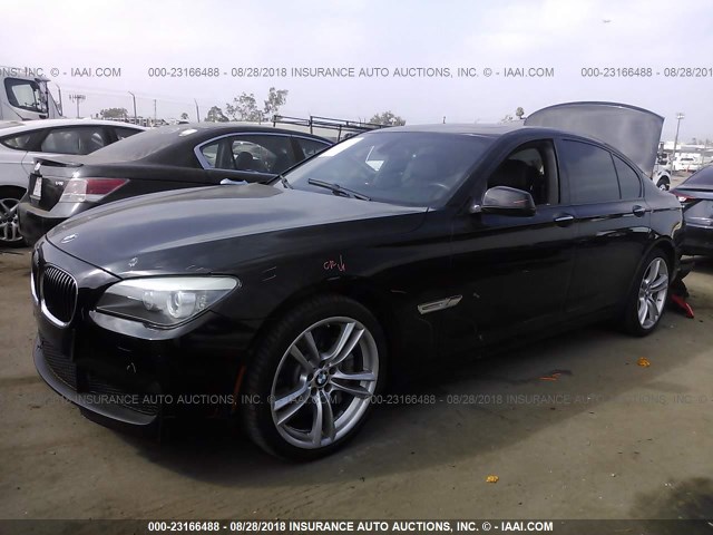 WBAKA8C59BCY36853 - 2011 BMW 750 I BLACK photo 2