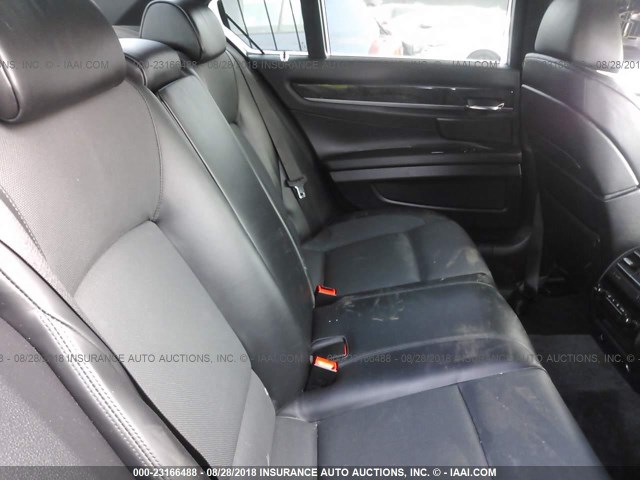 WBAKA8C59BCY36853 - 2011 BMW 750 I BLACK photo 8