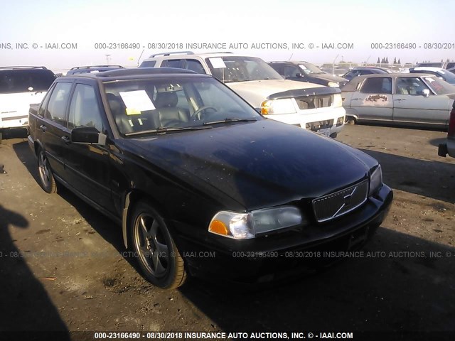 YV1LS5344W2440832 - 1998 VOLVO S70 T5 TURBO BLACK photo 1