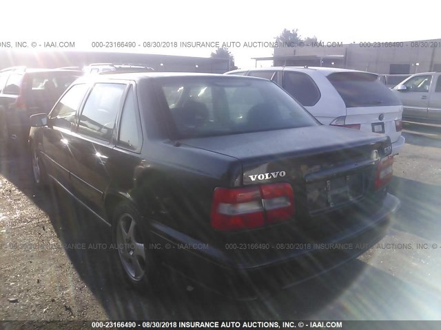 YV1LS5344W2440832 - 1998 VOLVO S70 T5 TURBO BLACK photo 3