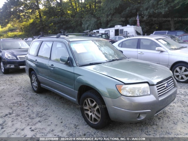 JF1SG67626H704962 - 2006 SUBARU FORESTER 2.5X LL BEAN GREEN photo 1