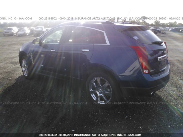3GYFNBE37CS588819 - 2012 CADILLAC SRX PERFORMANCE COLLECTION Көк фото 3