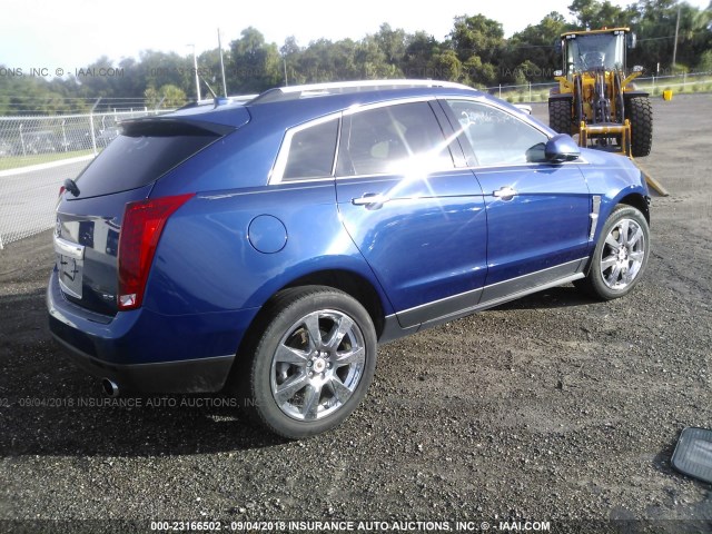 3GYFNBE37CS588819 - 2012 CADILLAC SRX PERFORMANCE COLLECTION BLUE photo 4