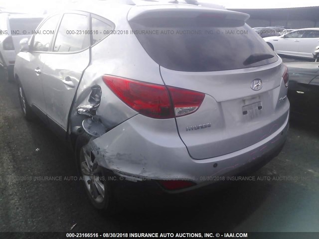 KM8JU3AC5CU328090 - 2012 HYUNDAI TUCSON GLS/LIMITED SILVER photo 6