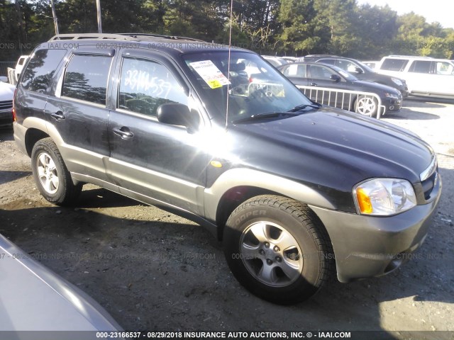 4F2YZ04153KM15125 - 2003 MAZDA TRIBUTE LX BLACK photo 1