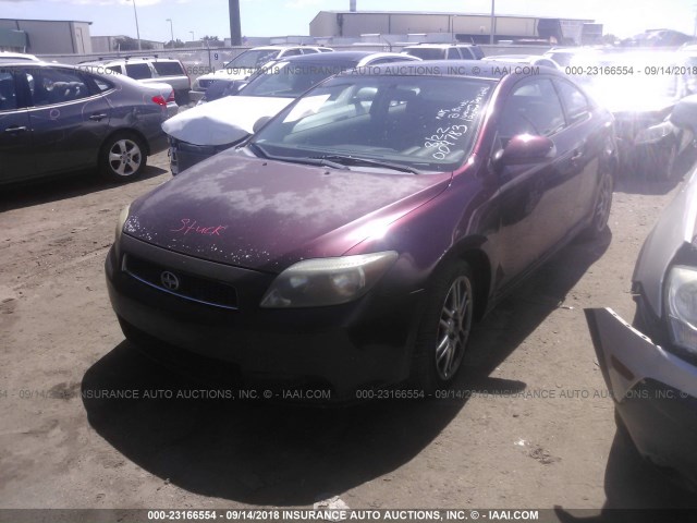 JTKDE177850009783 - 2005 TOYOTA SCION TC 勃艮第红 照片 2