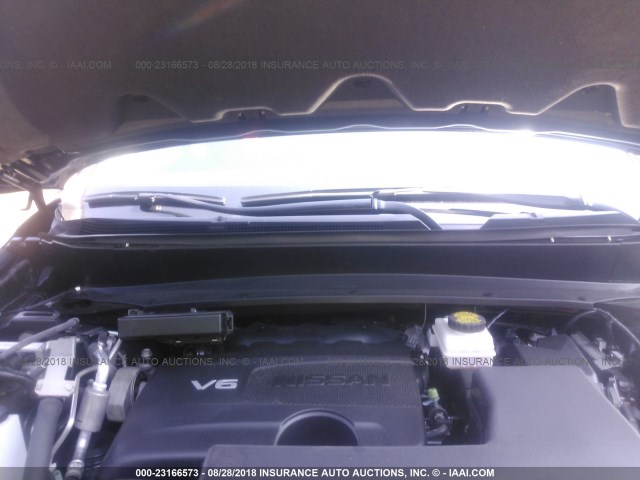 5N1DR2MMXJC617529 - 2018 NISSAN PATHFINDER S/SV/SL/PLATINUM BLACK photo 10