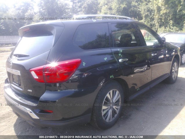5N1DR2MMXJC617529 - 2018 NISSAN PATHFINDER S/SV/SL/PLATINUM BLACK photo 4
