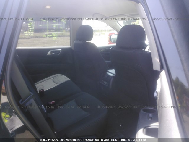 5N1DR2MMXJC617529 - 2018 NISSAN PATHFINDER S/SV/SL/PLATINUM BLACK photo 8