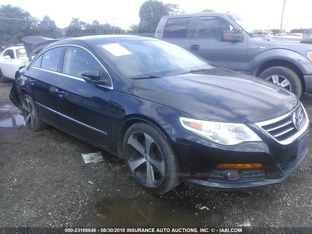 WVWHN7AN4BE709401 - 2011 VOLKSWAGEN CC LUXURY BLACK photo 1