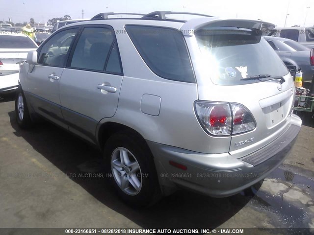 JTJHF10U330301101 - 2003 LEXUS RX 300 GRAY photo 3