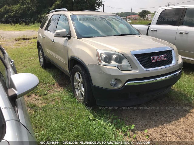 1GKER23D49J132017 - 2009 GMC ACADIA SLT-1 Złoty zdjęcie 1