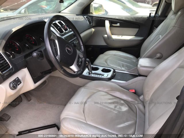 1GKER23D49J132017 - 2009 GMC ACADIA SLT-1 Złoty zdjęcie 5