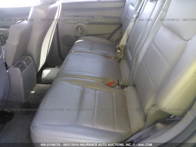 1J8HH48N36C253803 - 2006 JEEP COMMANDER BLACK photo 8