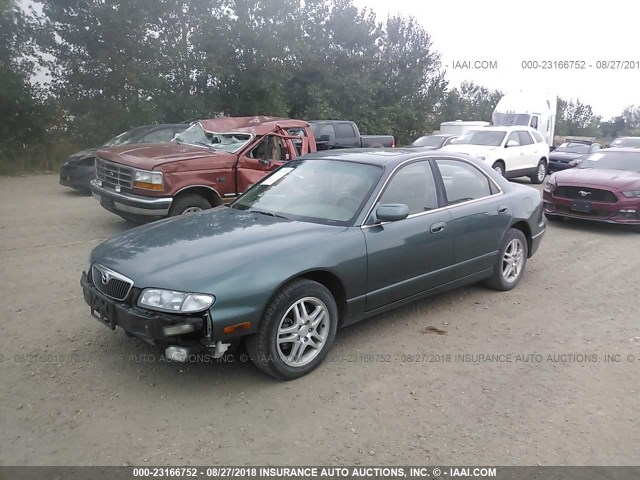 JM1TA2219Y1617107 - 2000 MAZDA MILLENIA GRAY photo 2