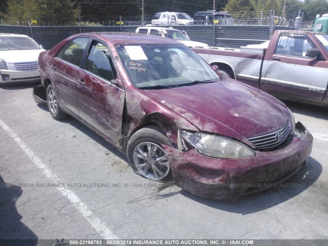 4T1BF32K95U105770 - 2005 TOYOTA CAMRY LE/XLE/SE Bordo foto 6