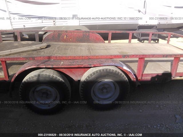 12858200716103528 - 2007 FLATBED TRAILER  RED photo 7
