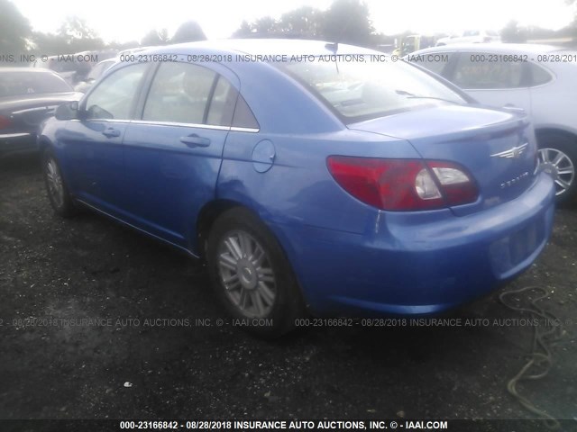 1C3LC56KX7N564217 - 2007 CHRYSLER SEBRING TOURING BLUE photo 3