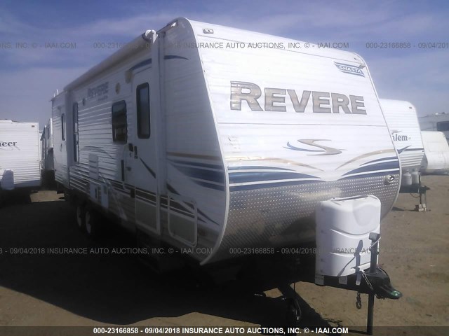 5ZT2SHSBXCE000898 - 2012 FOREST RIVER 27FLBS SHASTA REVERE  WHITE photo 1