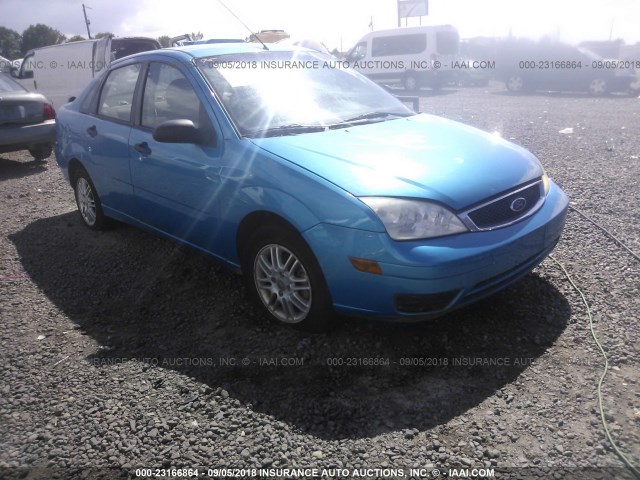 1FAHP34N87W175583 - 2007 FORD FOCUS ZX4/S/SE/SES 青绿色 照片 1