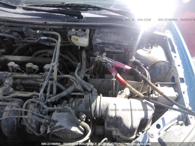 1FAHP34N87W175583 - 2007 FORD FOCUS ZX4/S/SE/SES 青绿色 照片 10