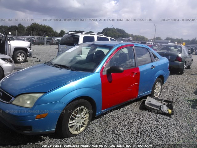 1FAHP34N87W175583 - 2007 FORD FOCUS ZX4/S/SE/SES 青绿色 照片 6