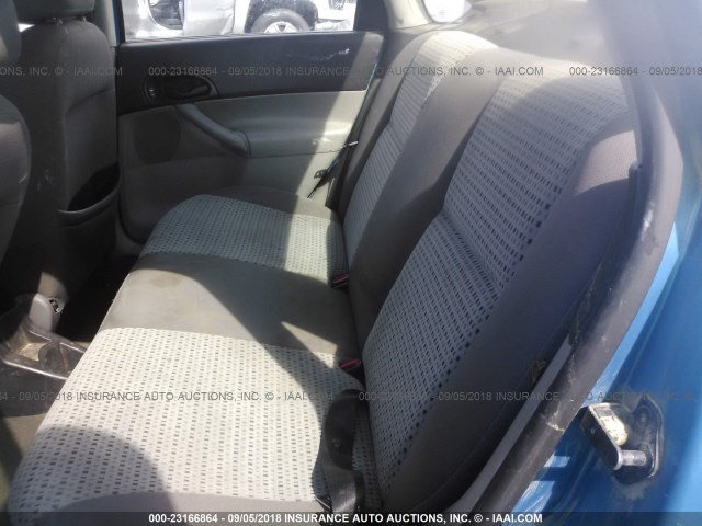 1FAHP34N87W175583 - 2007 FORD FOCUS ZX4/S/SE/SES 青绿色 照片 8