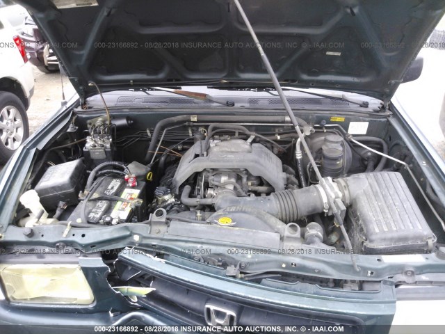 4S6CK58W5X4425989 - 1999 HONDA PASSPORT EX/LX 绿色 照片 10