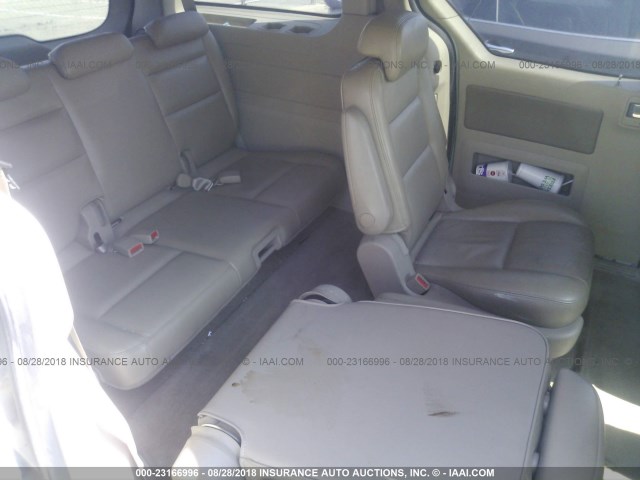 2FMDA58284BB10487 - 2004 FORD FREESTAR LIMITED WHITE photo 8