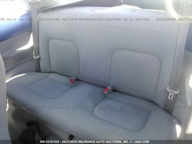 3VWBB61C7WM044014 - 1998 VOLKSWAGEN NEW BEETLE 蓝色 照片 8