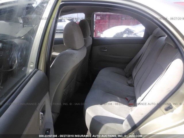 KNAFE221895652620 - 2009 KIA SPECTRA EX/LX/SX 金色 照片 8
