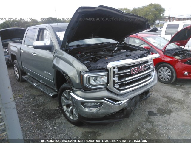 3GTU2NECXHG356877 - 2017 GMC SIERRA K1500 SLT GRAY photo 1