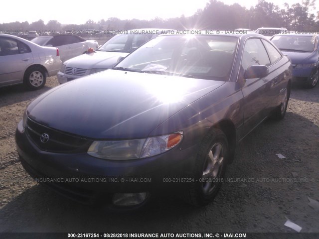 2T1CF28P5XC241478 - 1999 TOYOTA CAMRY SOLARA SE/SLE ლურჯი ფოტო 2