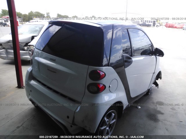 WMEEJ3BA3FK789236 - 2015 SMART FORTWO PURE/PASSION WHITE photo 4