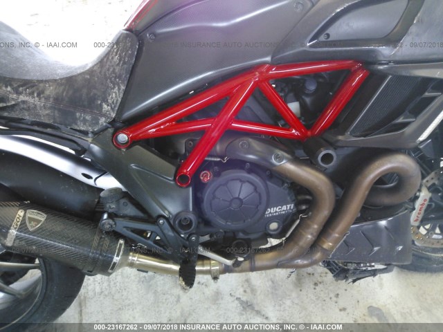 ZDM13BLW7CB007287 - 2012 DUCATI DIAVEL RED photo 8