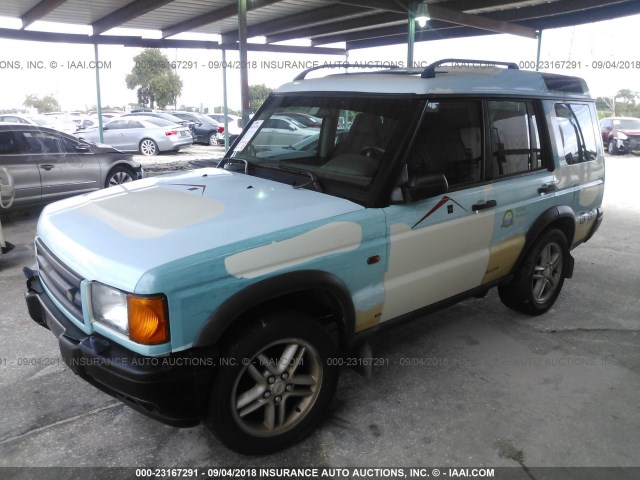 SALTY1245XA216743 - 1999 LAND ROVER DISCOVERY II  WHITE photo 2