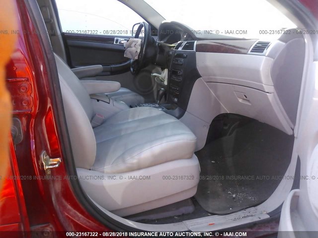 2A4GM68466R645712 - 2006 CHRYSLER PACIFICA TOURING RED photo 5
