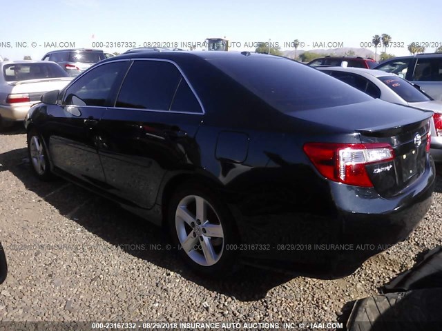 4T1BF1FK5CU191672 - 2012 TOYOTA CAMRY SE/LE/XLE 深蓝色 照片 3