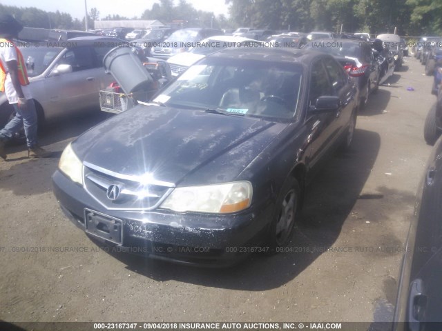 19UUA56643A032022 - 2003 ACURA 3.2TL BLACK photo 2