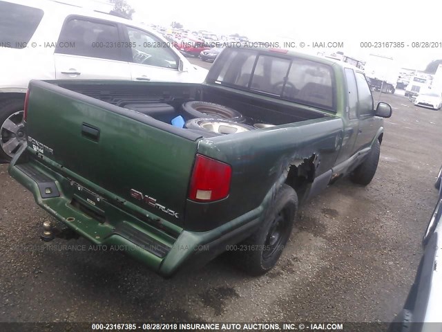 1GTCT19X5V8523601 - 1997 GMC SONOMA GREEN photo 4