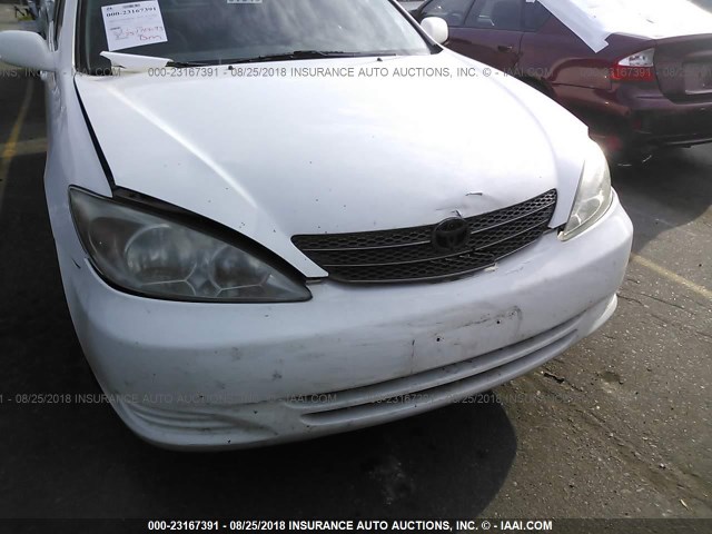 4T1BE32K33U211860 - 2003 TOYOTA CAMRY LE/XLE/SE 白色 照片 6