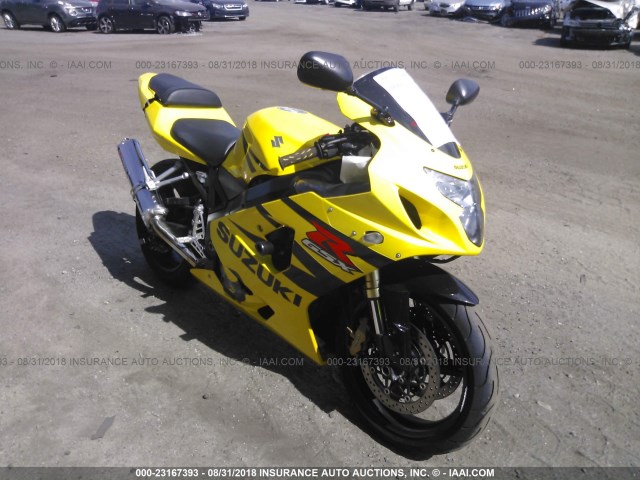 JS1GR7JA642103707 - 2004 SUZUKI GSX-R750 K YELLOW photo 1