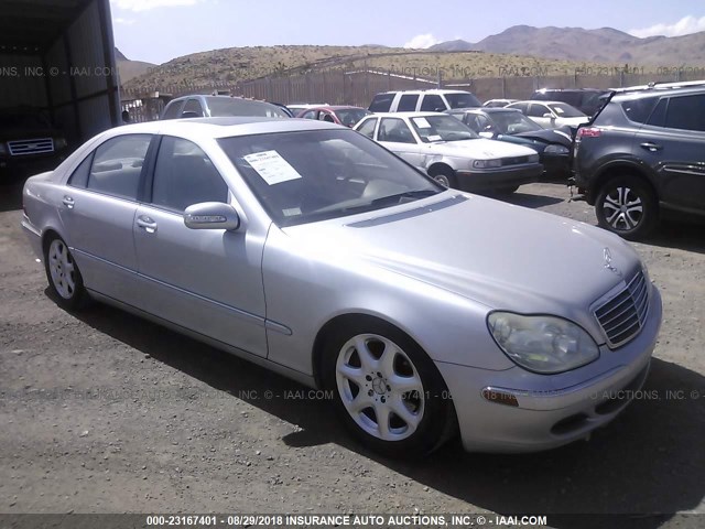 WDBNG84J83A360133 - 2003 MERCEDES-BENZ S 500 4MATIC SILVER photo 1