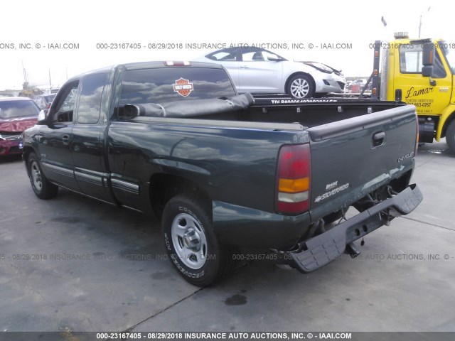 1GCEC19T31Z127919 - 2001 CHEVROLET SILVERADO C1500 GREEN photo 3