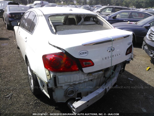 JN1CV6AR0BM405806 - 2011 INFINITI G37 WHITE photo 6