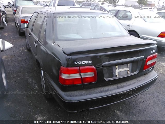 YV1LS56D0X3573238 - 1999 VOLVO S70 GLT BLACK photo 3