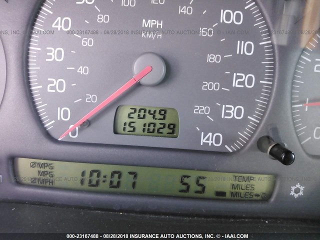 YV1LS56D0X3573238 - 1999 VOLVO S70 GLT أسود صورة 7